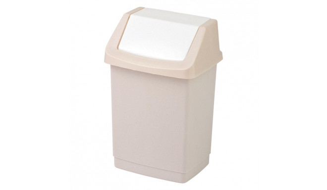 TRASH BIN CURVER CLICK-IT 15L BEIGE