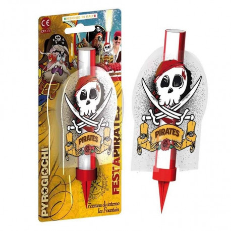 Pyrogiochi tordivulkaan Piraat, 50 sek