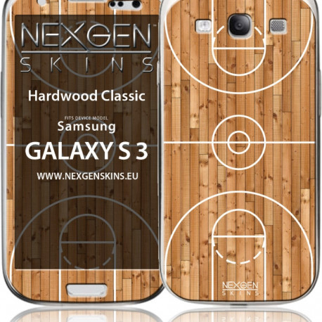 Nexgen Skins - Zestaw skórek na obudowę z efektem 3D Samsung GALAXY S III (Hardwood Classic 3D)