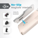 Speck Presidio2 Grip ClickLock & Magsafe - Case for iPhone 15 / iPhone 14 / iPhone 13 (Bleached Bone