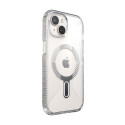 Speck Presidio Perfect-Clear Grip ClickLock & MagSafe - Case for iPhone 15 / iPhone 14 / iPhone 13 (