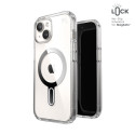 Speck Presidio Perfect-Clear ClickLock & Magsafe - Case for iPhone 15 / iPhone 14 / iPhone 13 (Clear