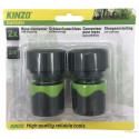 Kinzo - Connectors for a garden hose 2 pcs.