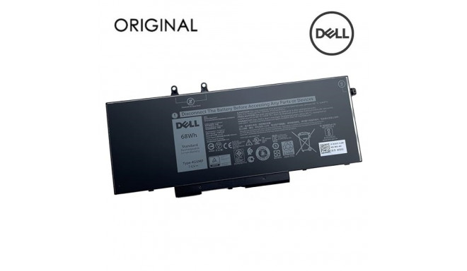 Notebook Battery DELL 4GVMP, 68Wh, Original