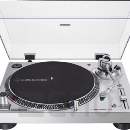 Audio Technica plaadimängija AT-LP120XUSB DJ, hõbedane