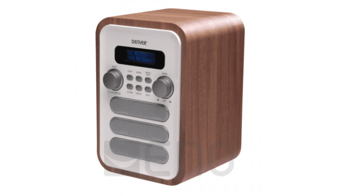 Denver digitaalraadio DAB-48W, valge