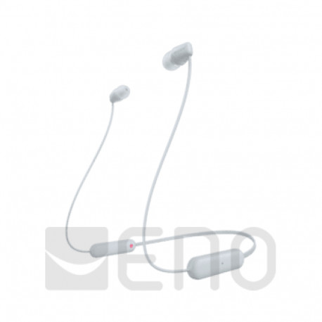 Sony WI-C100W In-Ear weiß BT-Kopfhörer