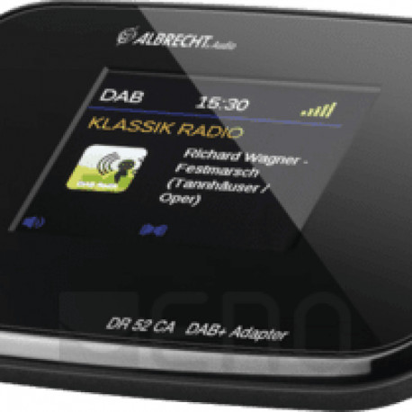 Albrecht DR 490 white Digital Radio, Internet/DAB+/FM