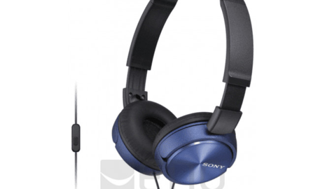 Sony MDR-ZX310APL On-Ear 3,5mm blau Headsetfunktion