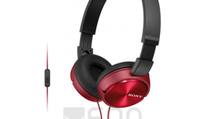 Sony MDR-ZX310APR On-Ear 3,5mm rot Headsetfunktion