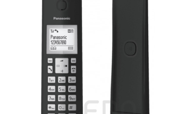 Panasonic KX-TGK220GB schwarz Design-Telefon
