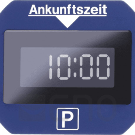 Needit PARK LITE elektr. Parkscheibe m. Zulassung DE blau