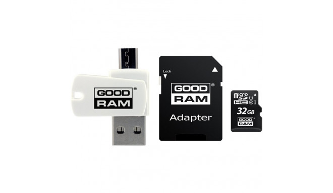 GOODRAM All in One 32GB MICRO CARD class 10 UHS I + card reader
