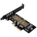 AXAGON PCEM2-N PCI-E 3.0 4x - M.2 SSD NVMe, up to 80mm SSD