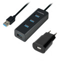 Axagon USB 3.0 hub 4-port (HUE-S2BP)