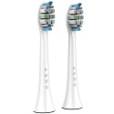 AENO Replacement toothbrush heads, White, Dupont bristles, 2pcs in set (for ADB0003/ADB0005 and ADB0