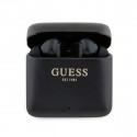 Guess Bluetooth headphones GUTWSSU20ALEGK TWS + charge station black Printed Logo