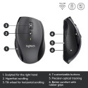 Logitech Marathon M705 Wireless Mouse, RF Wireless, 1000 DPI, Charcoal