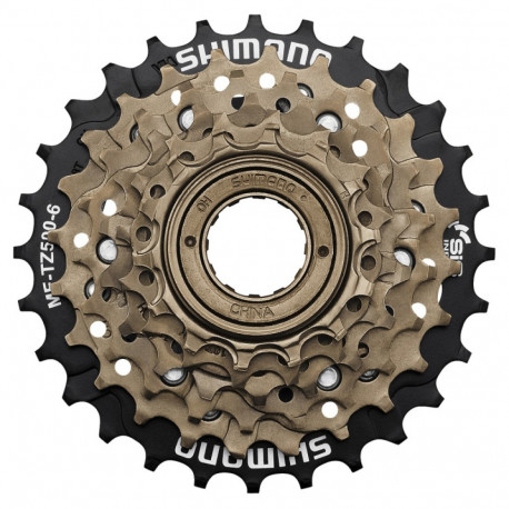 Tirr Shimano Multiple Freewheel Sprocket 6s MF-TZ500-6 14-16-18-21-24-28T