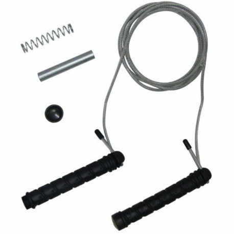 Hüppenöör TUNTURI Jumprope Steel 280cm 2X100g, reguleeritava kaaluga
