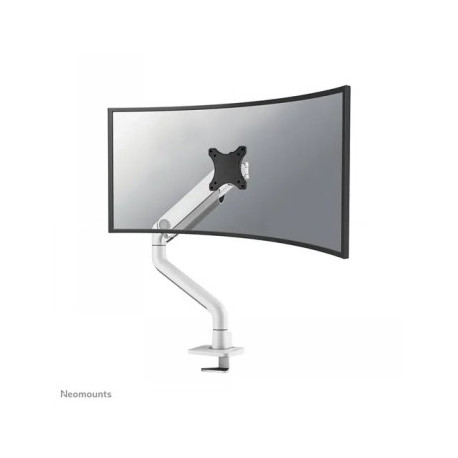 NEOMOUNTS SELECT DESK MOUNT, SINGLE DISPLAY (TOPFIX CLAMP &GROMMET) WHITE