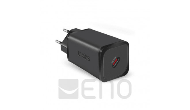 SBS PD Reiselader 65W USB-C GaN schwarz
