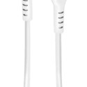 SBS USB-C zu USB-C Spiraldatenkabel 1m weiß