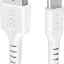 SBS USB zu USB-C Kabel 1,5m weiß