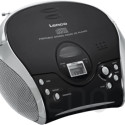 Lenco SCD-24 Tragbares Radio m. CD-Player Schwarz/Silber