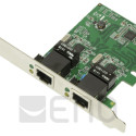 LogiLink 2-Port Gigabit LAN PCI-Express Karte