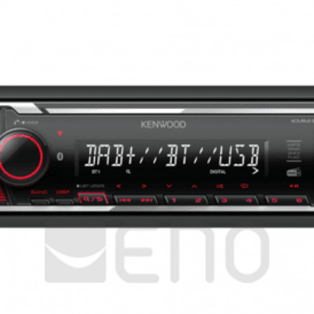 Kenwood autoraadio KMM-BT408DAB USB/AUX/BT/iPhone lühike korpus