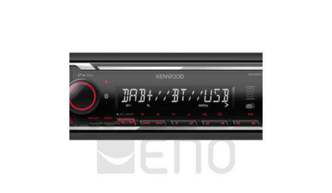 Kenwood KMM-BT408DAB USB/AUX/BT/iPhone Kurzschacht