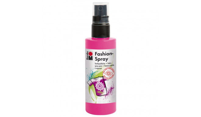 Tekstiilivärv Marabu Fashion Spray 100ml  033 pink roosa