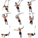 Treeningkomplekt Tunturi Pro Suspension Trainer Set