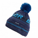 Bauer NE Pom Knit winter hat 1059441 (granatowy)