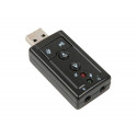 Goodbuy helikaart USB | 7.1 | Reguleeritav helitugevus | Mikrofon
