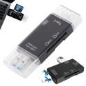 Goodbuy SD kaardilugeja USB | USB-C | micro USB must