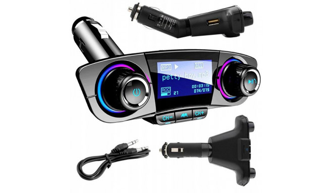 Goodbuy UFO auto fm saatja 2.1A | usb flash | sd | bluetooth 5.0 must