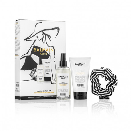 BALMAIN HAIR juukseid sügavuti niisutav komplekt / LE Riviera Moisture Set SS23