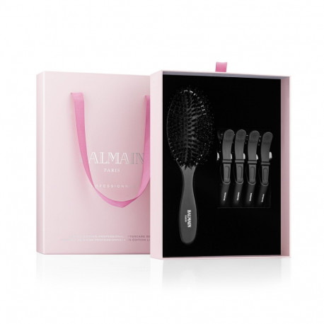 BALMAIN HAIR professionaalne juuksepikenduste hoolduse komplekt / Aftercare Set with Clips & Black B