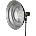 Quadralite Wave Beauty Dish 70cm sudraba