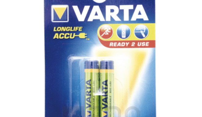 Varta Akku Plus AAA NiMH 800mAh 1,2V 2Stck recharge