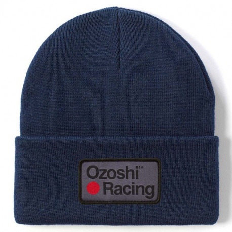 Ozoshi Heiko Cuffed Beanie Navy Blue OWH20CFB004