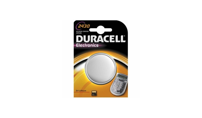 Duracell CR2430 liitium 3V tahvelarvuti aku