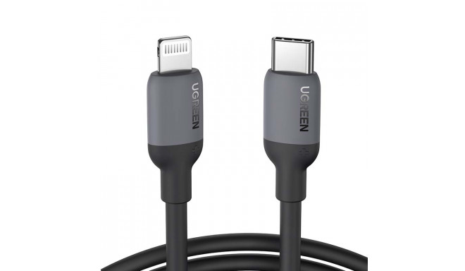 Ugreen USB Type C - Lightning kaabel (MFI sertifikaat) C94 kiip 1m must (US387 20304)