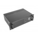 UPS Gembird Rack 19'' 3.4U 1500VA, 4xIEC 230V OUT, IEC14 IN,RJ11, USB, LCD
