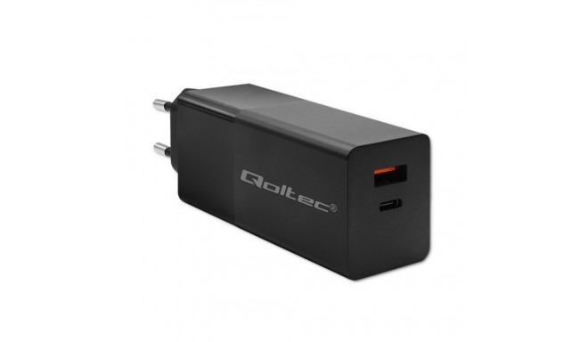 GaN Power PRO charger 1xUSB C, 1xUSB, 100W
