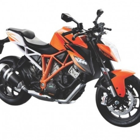 Metal model KTM 1290 Super Bike with base 1/12