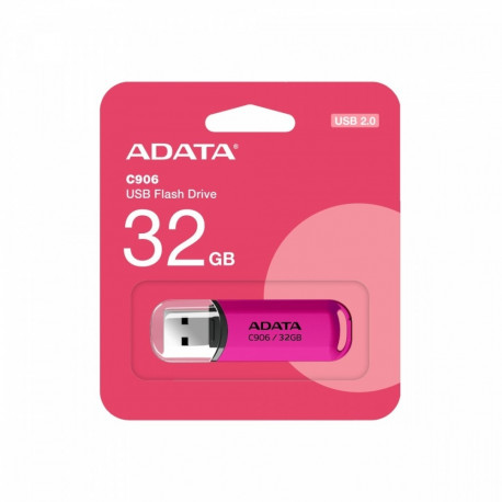 Adata flash drive C906 32GB USB 2.0, pink