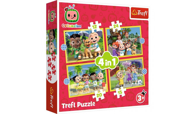 Puzzles 4in1 Cocomelon Meet the heroes - Pusled - Photopoint